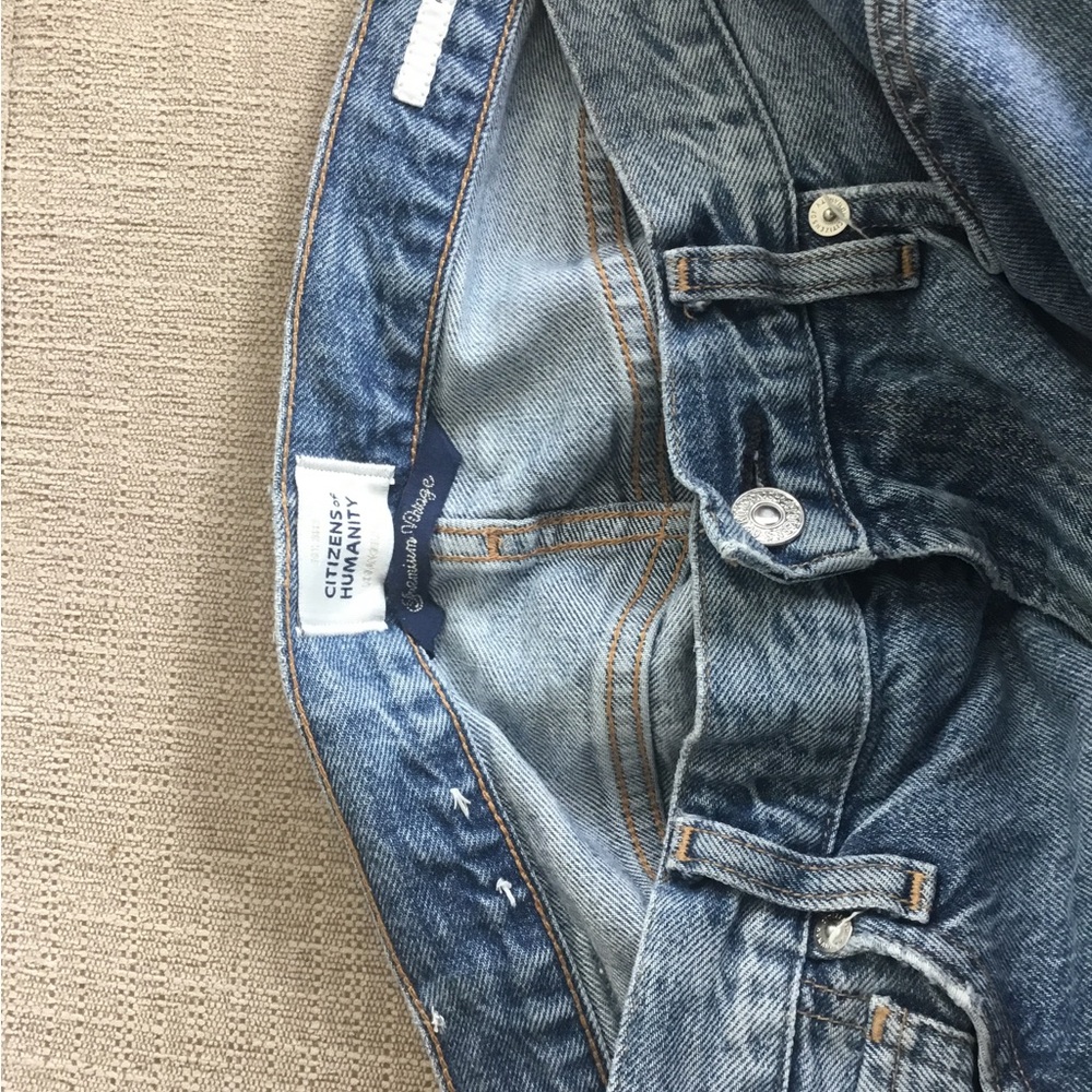 Citizens Of Humanity Men’s Medium Light Blue Washed Jeans